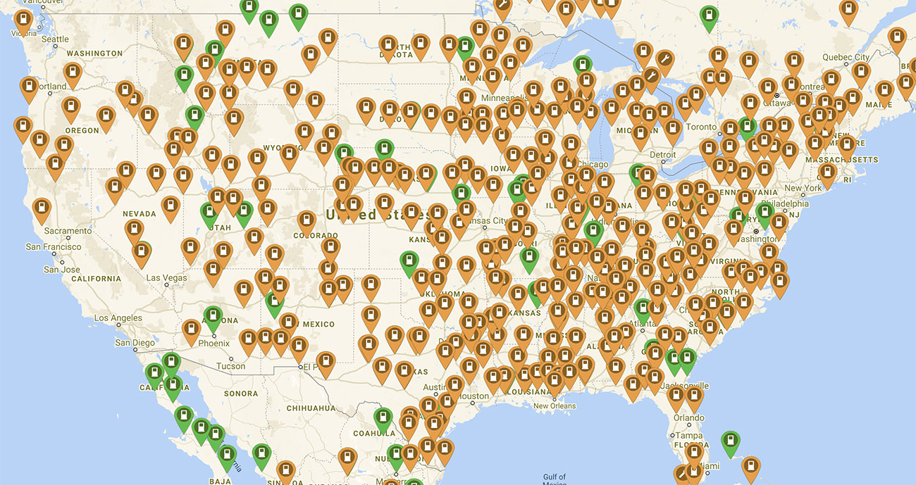 Plugshare Map